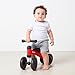 Bicicleta Infantil Sem Pedal Equilíbrio Balance 4 Rodas Vermelho, Buba