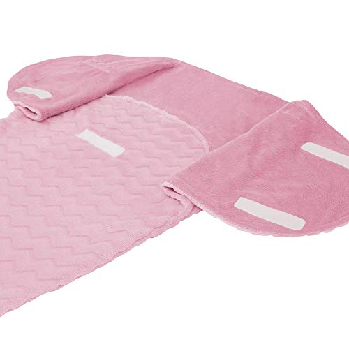 Saco de Dormir Baby Super Soft, Buba, Rosa, Tamanho Único