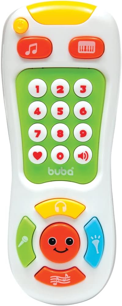 Controle Remoto Musical Branco, Buba