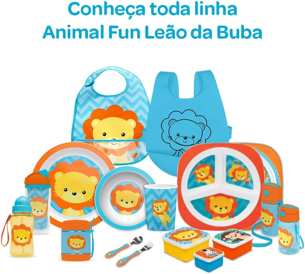 Pratinho Bowl Animal Fun Leão, Buba