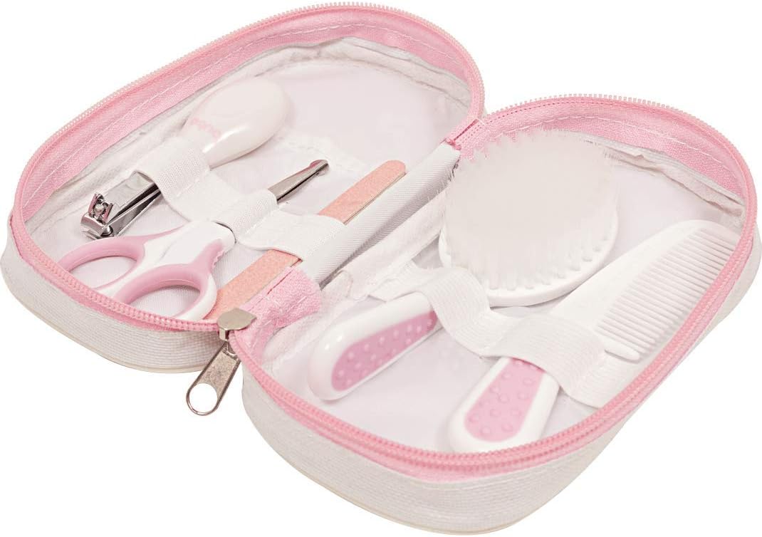 Kit Cuidados Baby Com Estojo Rosa, Buba