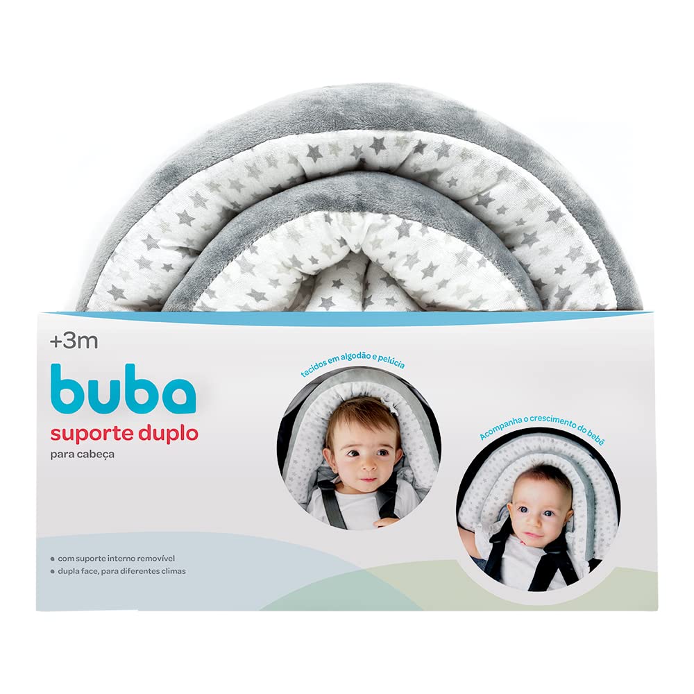 Suporte para Cabeça Duplo 2 em 1, Buba, Multicor